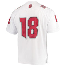 Load image into Gallery viewer, #18 NC State Wolfpack adidas Special Game Premier Jersey - White