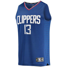 Load image into Gallery viewer, Paul George LA Clippers Fanatics Branded 2019/20 Fast Break Replica Jersey Blue - Icon Edition