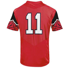 Load image into Gallery viewer, #11 Utah Utes Under Armour Premier Jersey - Red