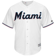 Load image into Gallery viewer, Martin Prado Miami Marlins Majestic Home 2019 Cool Base Player Jersey - White