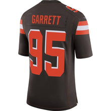 Load image into Gallery viewer, Myles Garrett Cleveland Browns Nike NFL 100 Vapor Limited Jersey - Brown