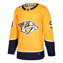 Load image into Gallery viewer, Filip Forsberg Nashville Predators adidas Player Jersey - Gold