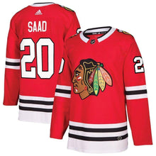 Load image into Gallery viewer, Brandon Saad Chicago Blackhawks adidas Player Jersey - Red